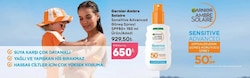 Garnier Ambre Solaire Sensitive Advanced 150 ml 50 Faktör Güneş Spreyi