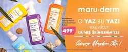 Maruderm Güneş Bakım Ürün Çeşitleri/Adedi
