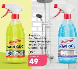Asperox Sarı Güç Ultra Yağ Çözücü 650 ml