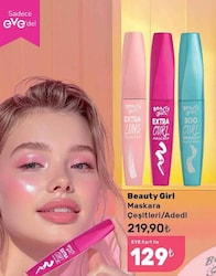 Beauty Girl Soo Curl Waterproof Siyah Maskara