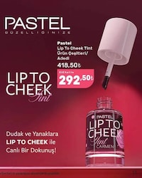 Pastel Lip To Cheek Tint Ruj ve Allık
