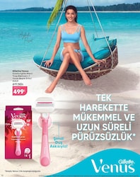 Gillette Venus ComfortGlide Sugarberry Miami Kadın 5 Bıçaklı Tıraş Bıçağı