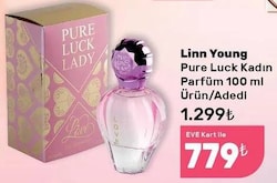 LİNN YOUNG Lınn Young Pure Luck Lady Bayan EDP 100 ML-Renksiz Standart