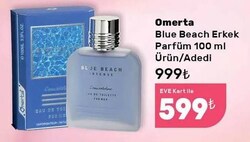 Omerta Blue Beach Erkek Parfüm 100 ml