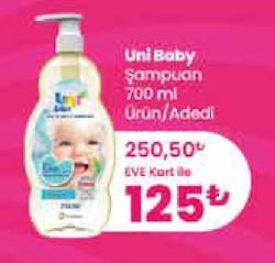 Uni Baby Şampuan 700 ml
