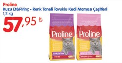 Proline Kuzu Et&Pirinç - Renk Taneli Tavuklu Kedi Maması Çeşitleri 1.2 kg