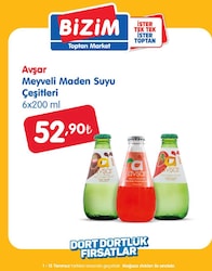 Avşar Maden Suyu 6x200 ml