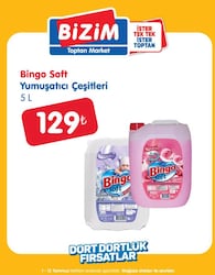 Bingo Soft Yumuşatıcı 50 Yıkama 5 lt