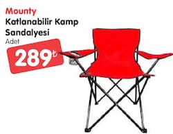 Mounty Katlanabilir Kamp Sandalyesi 
