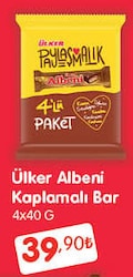 Ülker Albeni Çikolata 4x40 gr