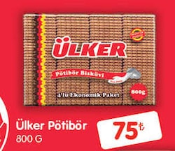 Ülker Pötibör Bisküvi 800 gr