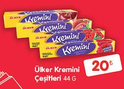 Ülker Kremini Çilekli 44 gr Şeker
