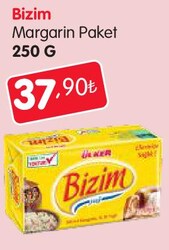 Bizim Margarin Paket 250 g