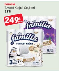 Familia Tuvalet Kağıdı Çeşitleri 32'li
