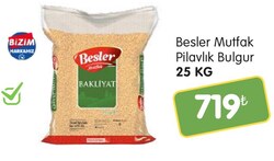 Besler Mutfak Pilavlık Bulgur 25 kg 