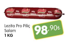 Lezita Pro Piliç Salam 1 kg 