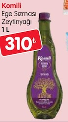 Komili Ege Sızması Zeytinyağı 1 l
