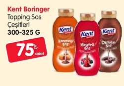 Kent Boringer Topping Sos Çeşitleri 300-325 g