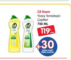 Cif Krem Yüzey Temizleyici Çeşitleri 750 ml