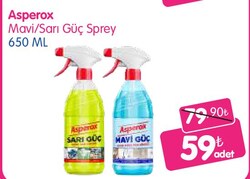 Asperox Sarı/Mavi Güç Sprey 650 ml