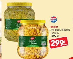 Besler Acı Biber/Biberiye Turşusu 1500 g