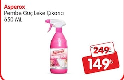 Asperox Pembe Güç Leke Çıkarıcı Sprey 650 ml