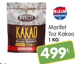 Marifet Toz Kakao 1 kg