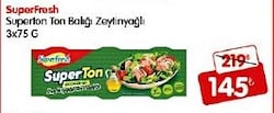 Superfresh Superton Ton Balığı Zeytinyağlı 3x75 g