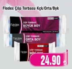 Flodex Çöp Torbası Küçük/Orta/Büyük