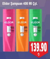 Elidor Şampuan 400 ml Çeşitleri