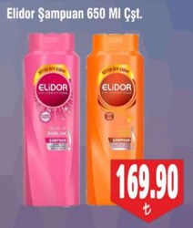 Elidor Şampuan 650 ml Çeşitleri