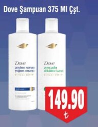Dove Şampuan 375 ml Çeşitleri