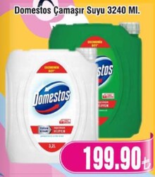 Domestos Çamaşır Suyu 3240 ml Çeşitleri