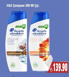 Head&Sholders Şampuan Çeşitleri 300 ml