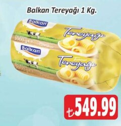 Balkan Tereyağı 1 kg 