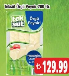Teksüt Örgü Peynir 200 gr