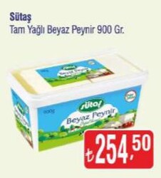 Sütaş Beyaz Peynir 900 g