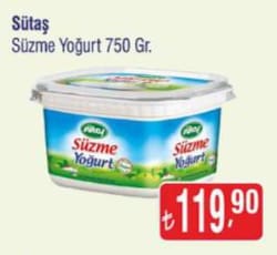 Sütaş Süzme Yoğurt 750 g