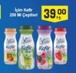 İçim Kefir 250 ml Çeşitleri