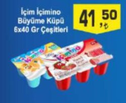 İçim İçimino Büyüme Küpü 6x40 gr Çeşitleri