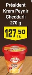 President Krem Peynir Cheddarlı 270 ml