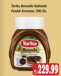 Torku Banada Kakaolu Fındık Kreması 700 gr