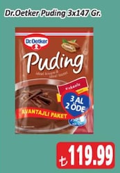 Dr.Oetker Puding 3x147 gr