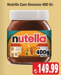 Nutella Cam Kavanoz 400 gr