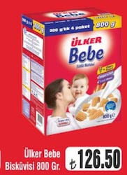 Ülker Bebe Bisküvi 800 gr 