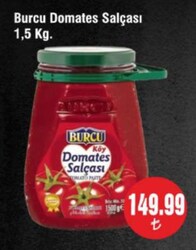 Burcu Domates Salçası 1.5 kg