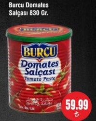Burcu Domates Salçası 830 gr