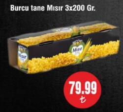 Burcu Mısır Tane 3x200 gr