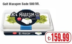 Golf Maraşım Sade 500 ml