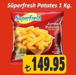 SuperFresh Patates 1 kg